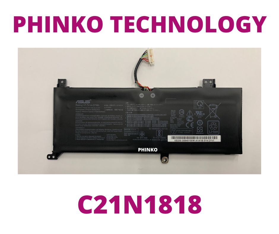 C21N1818-2 C21N1818 Battery for ASUS X512FL X412FJ X512DK F412FA TYPE A