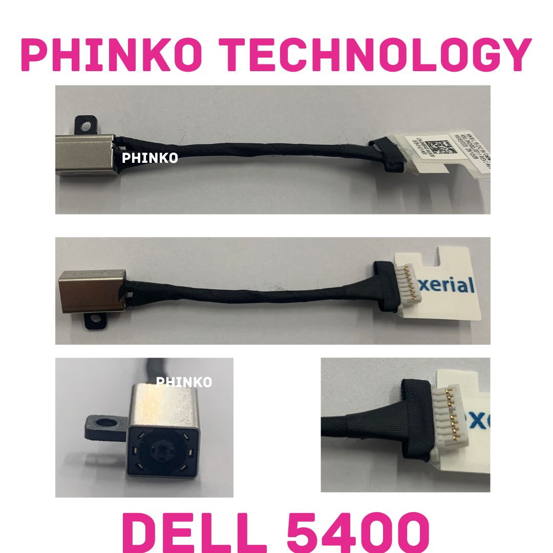 NEW DC Power Jack in Cable For Dell Inspiron 5400 Latitude 3510 E3510 0N8R4T 7cm