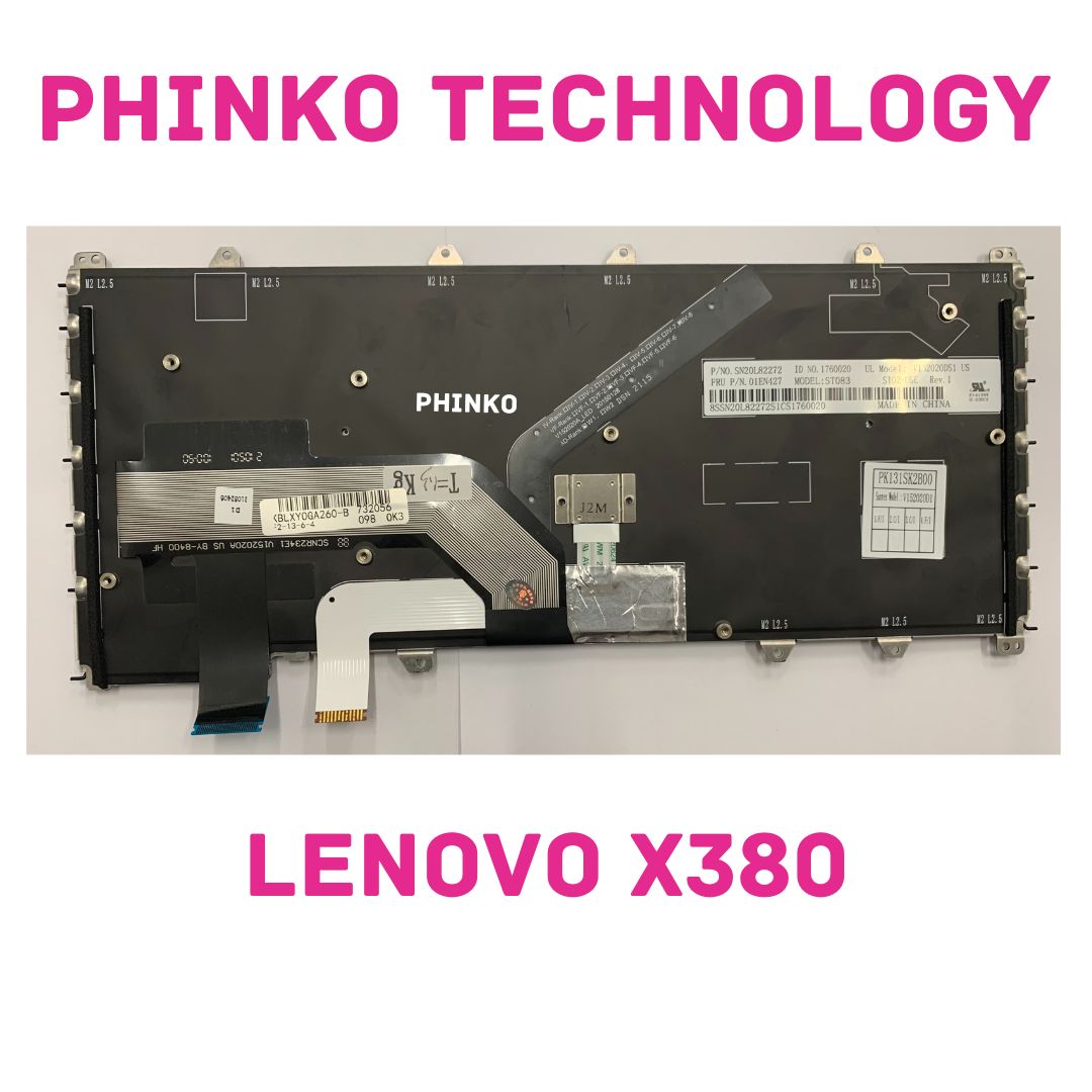 New for lenovo IBM Thinkpad Yoga 370,X380 Yoga laptop US keyboard with-backlit