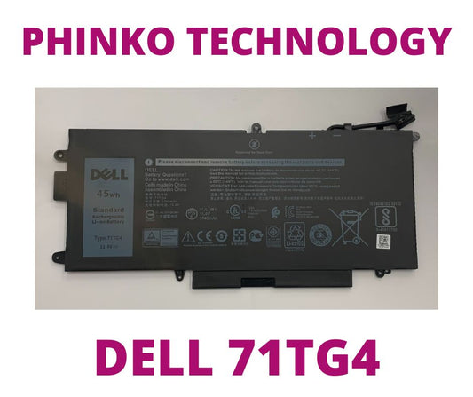 NEW Original 71TG4 Battery For DELL Latitude 5289 7280 7389 7390 2in 1 Series