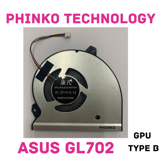 NEW GPU Fan for Asus ROG Strix GL702VML GL702VM GL702VMK DC5V 0.5A Type B