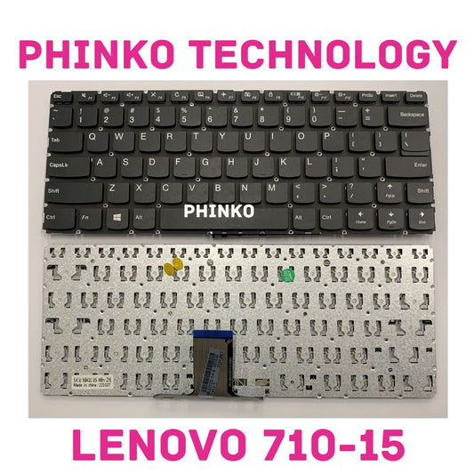 Lenovo Yoga 710-15IKB 710-15ISK 710-14IKB 710-14ISK Keyboard US No Backlit