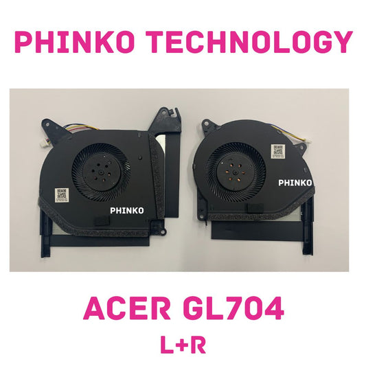 NEW CPU & GPU Cooling Fan Laptop Cooler for ROG Strix SCAR II GL704 12V