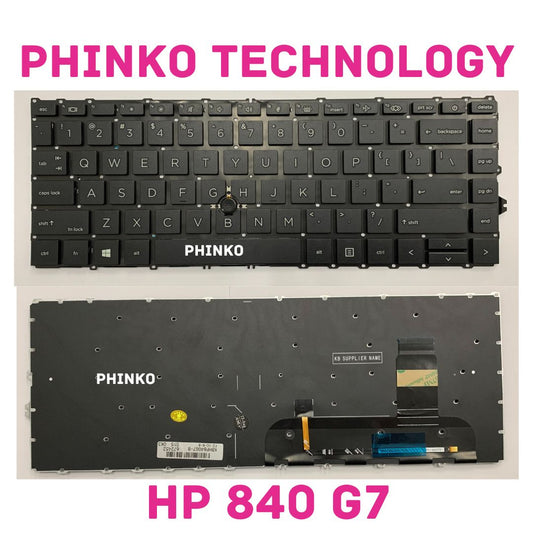 Laptop US Keyboard For HP HP ELITEBOOK 745 G7 745 G8 840 G7 840 G8 BACKLIT