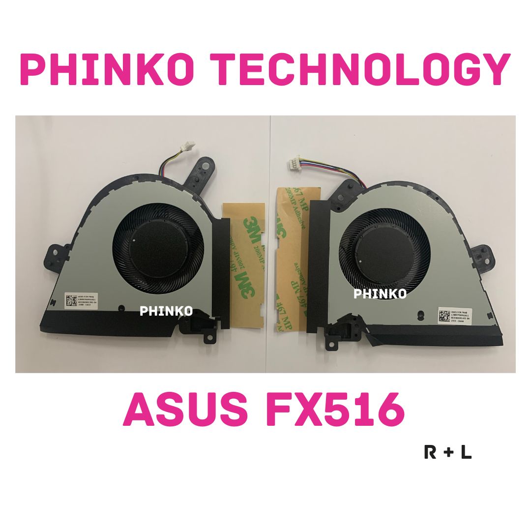CPU GPU Cooling Fan for Asus TUF Dash F15 FX516PE-HN001T FX516PM-HN023T