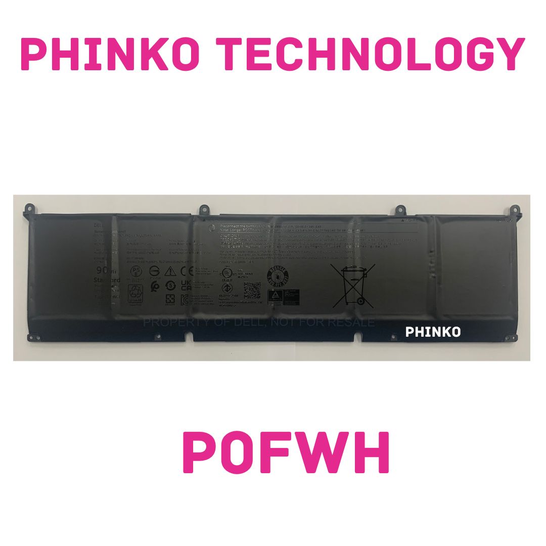 New P0FWH POFWH M9GD0 Battery for Dell Alienware M16 R2 Inspiron 16 Plus 7640