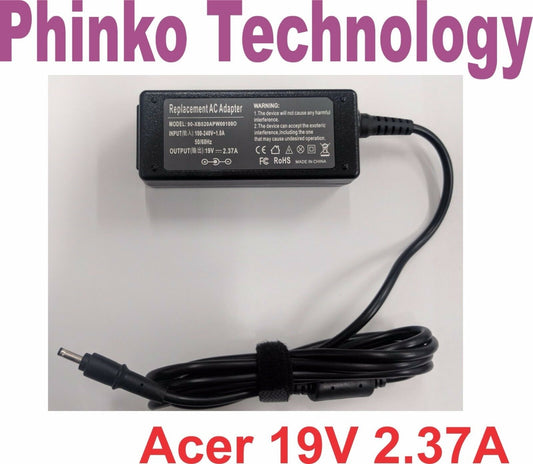 Genuine 45W ACER AC Adapter Charger Compatible ADP-45HE D B DA BA 3.0*1.0mm