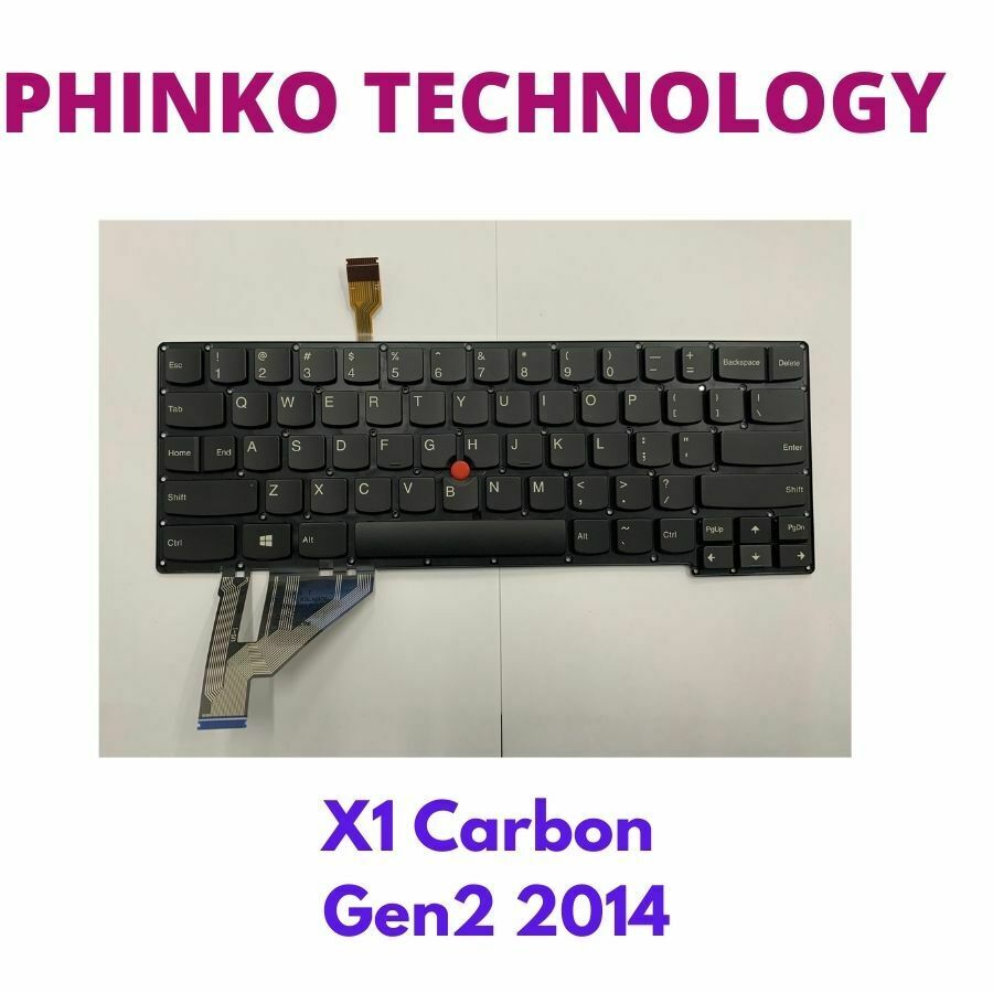 New Keyboard for Lenovo Thinkpad X1 carbon Gen 2 2014 Series with Backlit