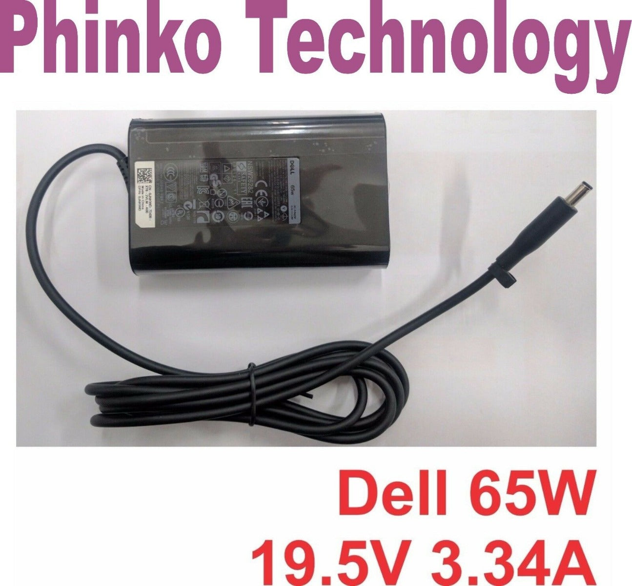 Genuine Dell Inspiron 15 3000 5000 Series Charger Power Supply AC Adapter  65W