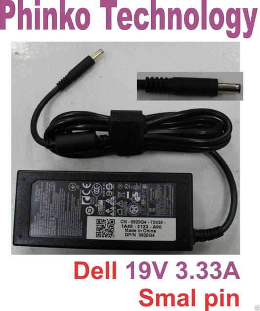 Original Adapter Charger for Dell Inspiron 14-3458 14-5455 14-5458 15-5000 65W