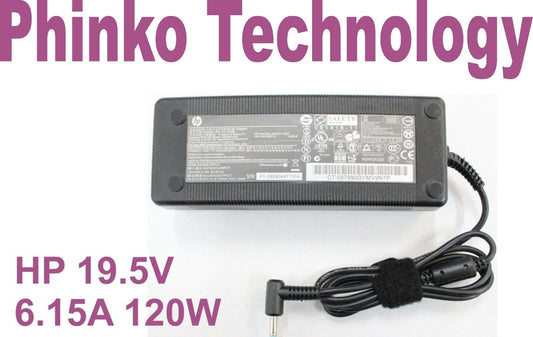 Genuine HP 120W Power Adapter Charger for ENVY Touchsmart 15 17 OMEN 15-AX