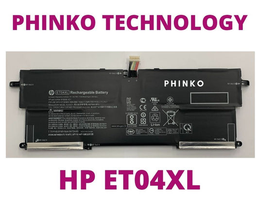 HP EliteBook x360 Battery ET04XL 1020 G2 HSTNN-IB7U 915030-1C1