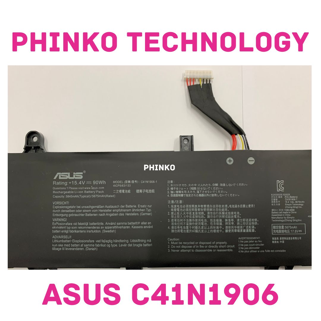 Battery Tuf506iv Asus Battery C41N1906 C41N1906-1 For ASUS TUF