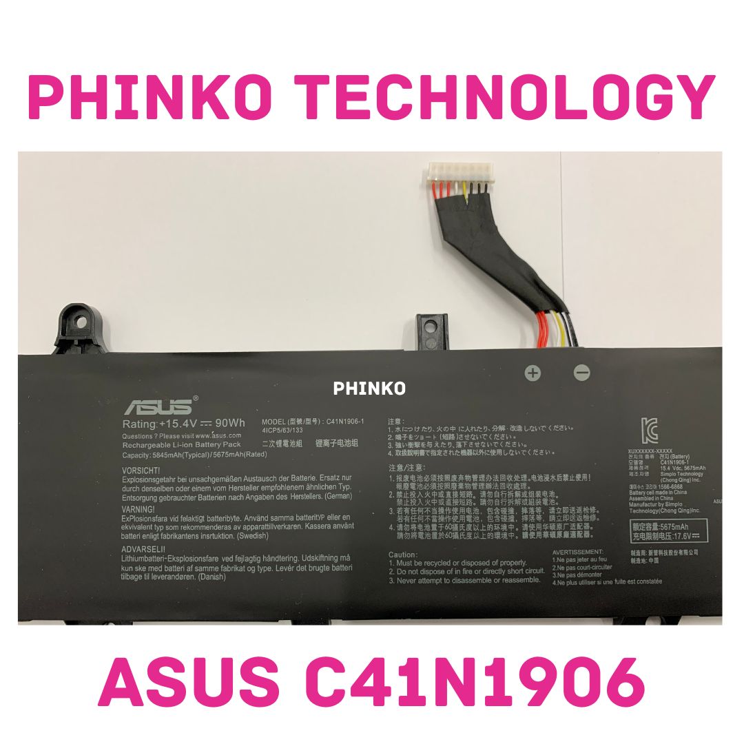 Battery C41N1906 C41N1906-1 For ASUS TUF Gaming A15 FA506IV FA506 FX506