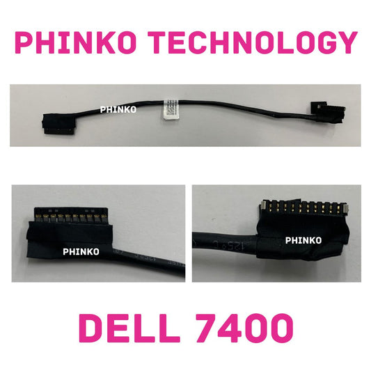 1pcs Dell Latitude 7400 EDC40 Battery Cable 0VVFNX