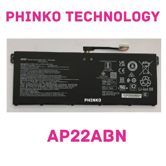 NEW Acer Battery AP22ABN AP22A8N 3ICP5/81/76 3ICP5/82/77 4ICP5/44/110 65Wh