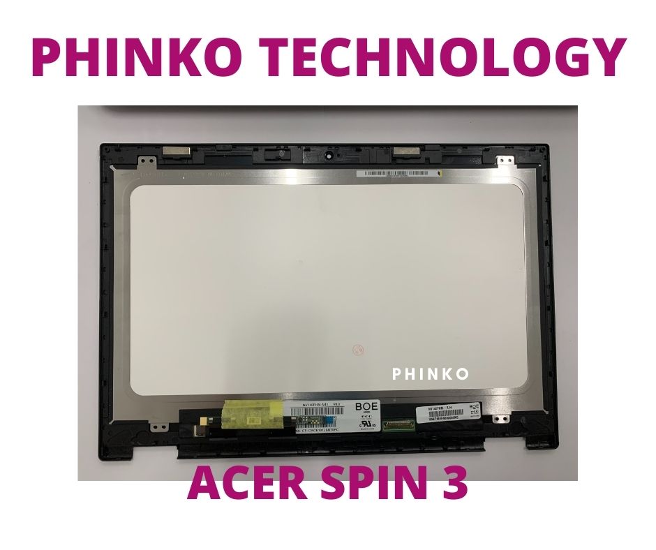 14.0 FHD LCD Touch Screen Assembly for Acer Spin 3 SP314-52 N17W5 Series w/Bezel