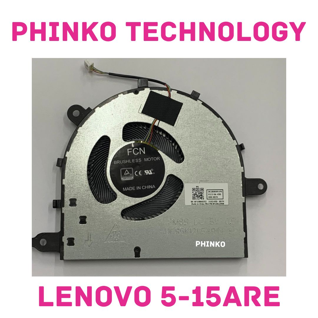 Cooling Fan For Lenovo IdeaPad 5-15ARE05 5-15IIL05 5-15ITL05 CPU only