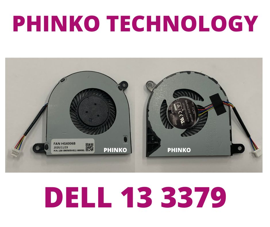 NEW Genuine CPU Cooling Fan for 13.3" Dell Latitude 13 3379 13-3379 2-in-1
