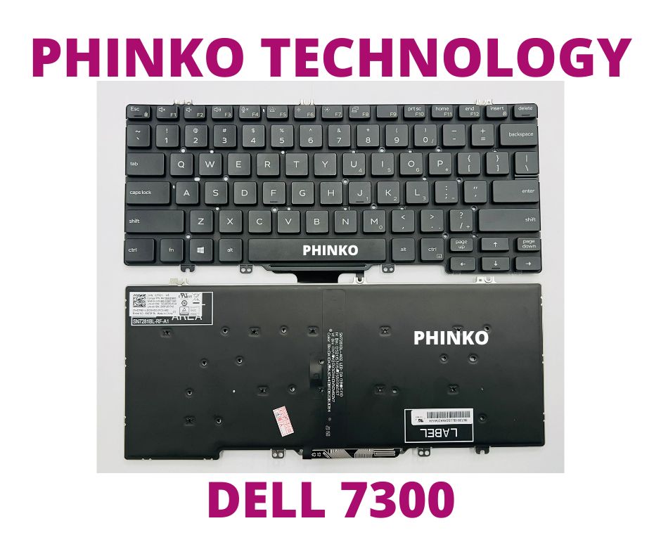 NEW keyboard with backlit For DELL Latitude 7300 5300 5310 2-in-1 ENGLISH