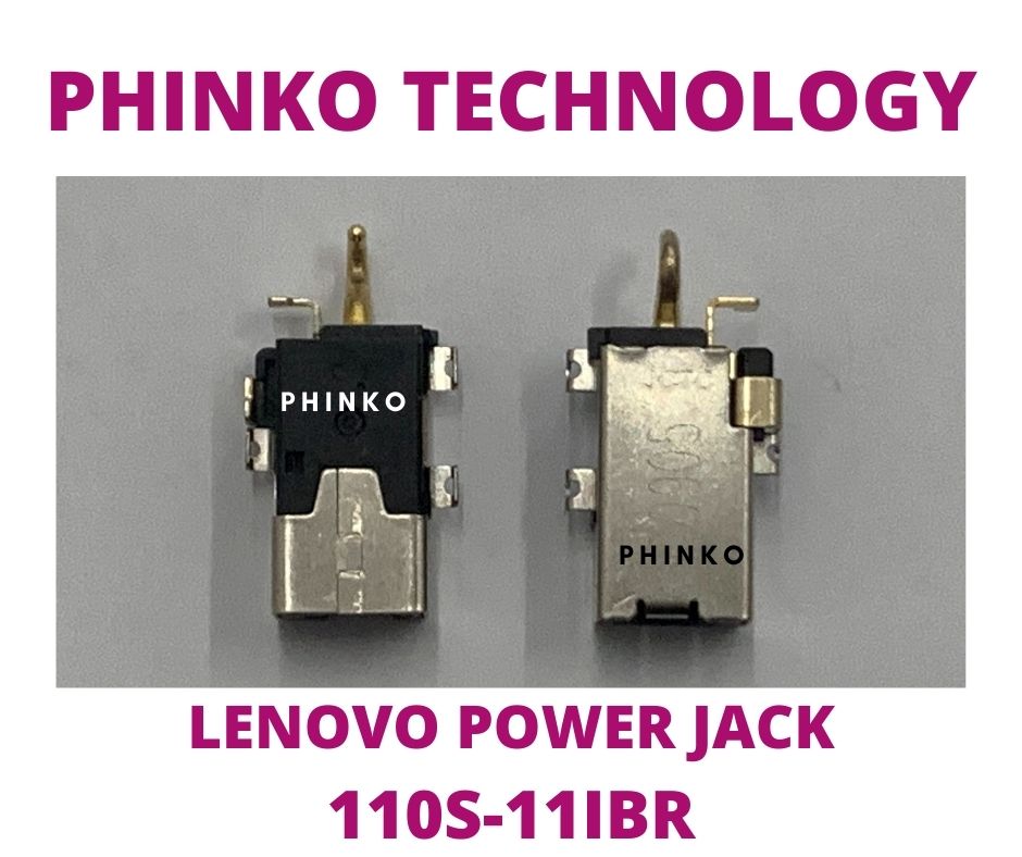 DC POWER JACK FOR LENOVO IdeaPad 100S-14IBR 100S-14IBY 110s-11ibr