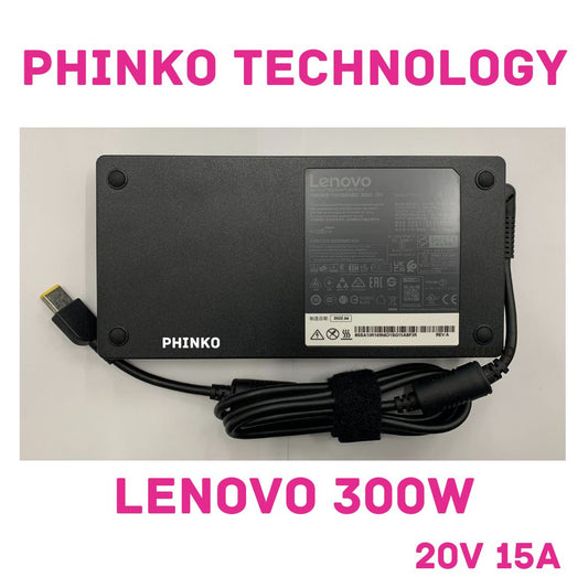 New Original Lenovo 300W Slim Tip AC Adapter for Legion Pro 7 16IRX8 ADL300SDC3A