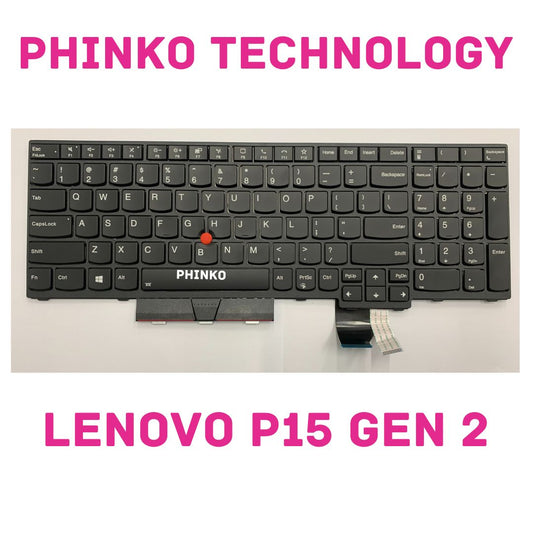 US Backlit keyboard for Lenovo Thinkpad P15 Gen2 P17 Gen2 T15g Gen2