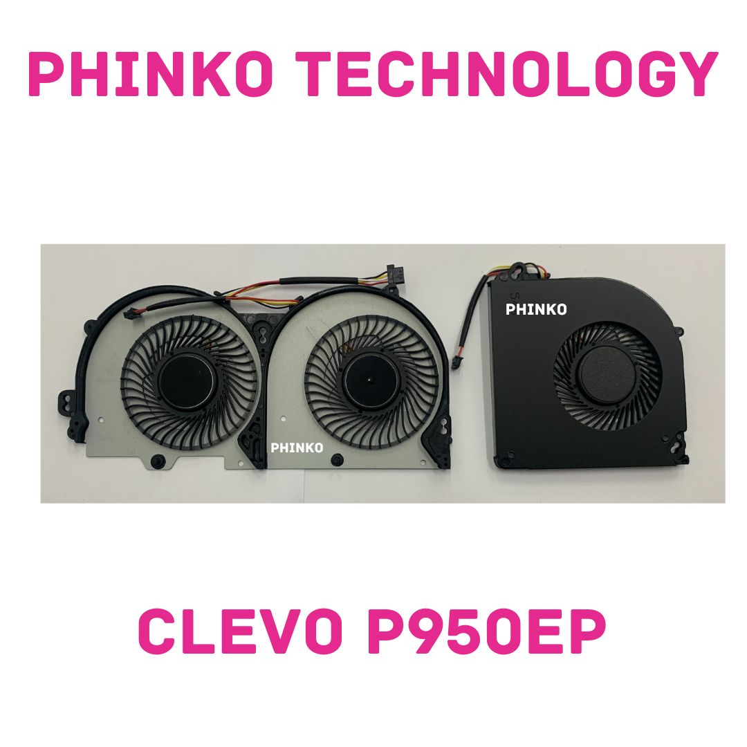 NEW Fan CPU+GPU Cooling for Metabox /Clevo P950EP P950ER P950HP P950HR P970EF