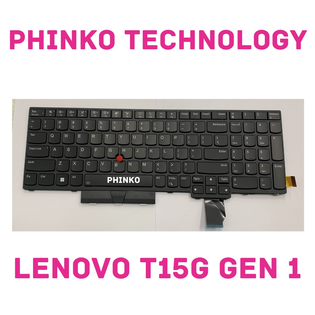 New Lenovo Thinkpad T15g Gen 1 P15 Gen 1 P17 Gen 1 US Keyboard Backlit