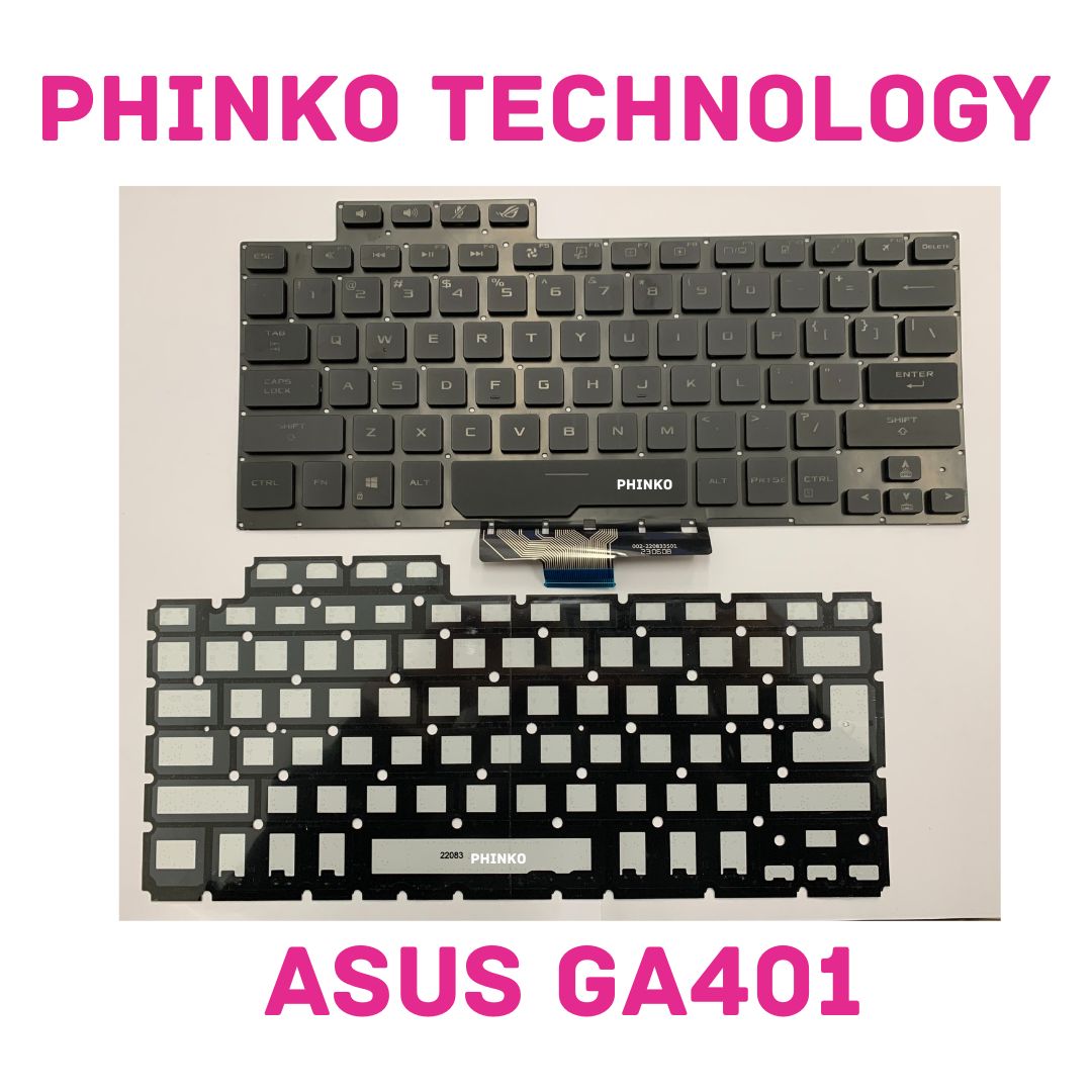 Keyboard For ASUS ROG Zephyrus G14 GA401 GA401I GA401IV GA401Q GA401U BACKLIT