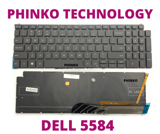 NEW keyboard with backlit For DELL Inspiron 5584 5590 5598 5593 5594