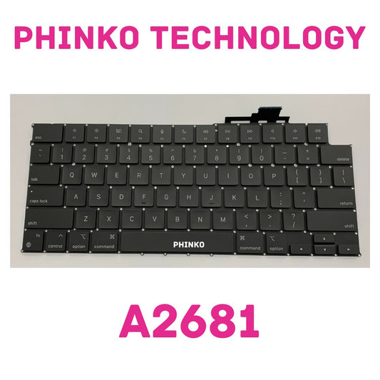 Keyboard Apple MacBook Air Retina 13.6" M2 2022 A2681 Non Backlit US