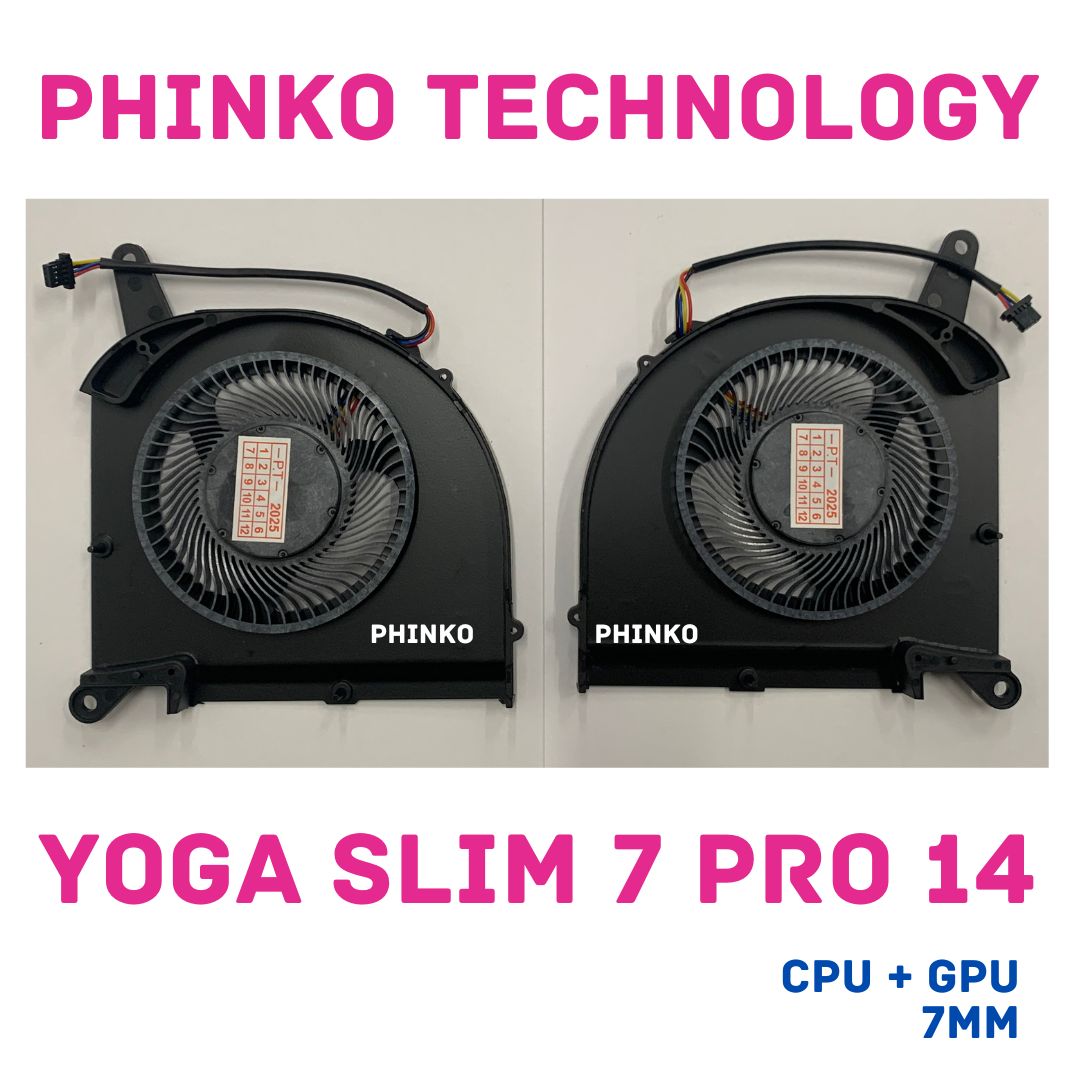 CPU &amp; GPU Cooling Fan For Gigabyte AERO 15 OLED SA 17 HDR XA RP75XA RP77XA 7.0MM