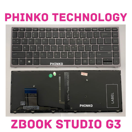 New For HP ZBook Studio G3 Mobile workstation laptop Keyboard backlit 841681-001