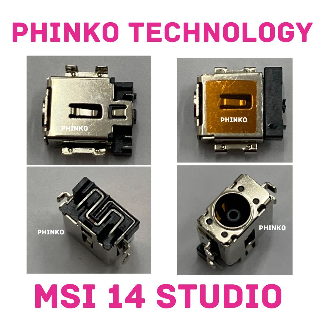Dc Jack Power Connector For MSI Stealth 14 Studio A13VF A13VG A13VE