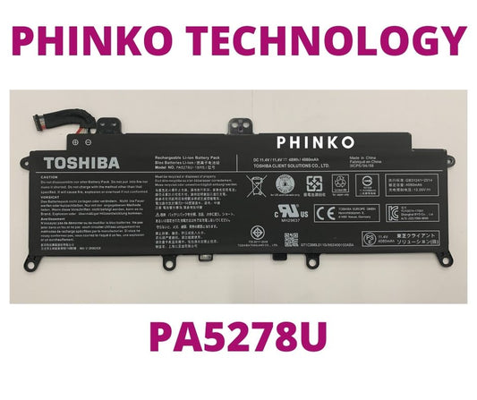 Battery for Toshiba Tecra X40-D X40-E Portege X30-D X30-E PA5278U-1BRS