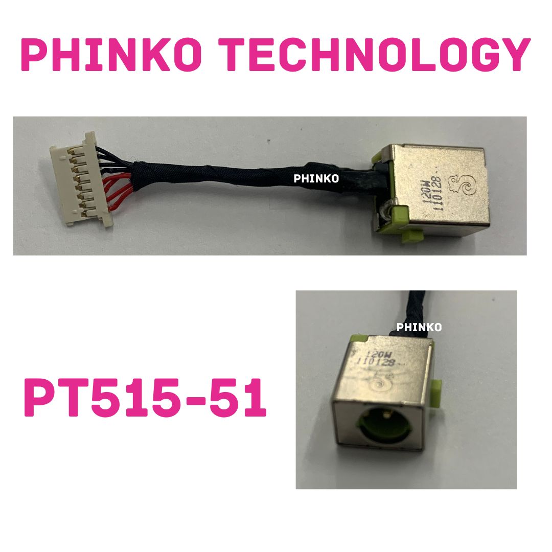 Acer Predator Triton 500 PT515-51 DC Power Jack Charging Port Cable 180W