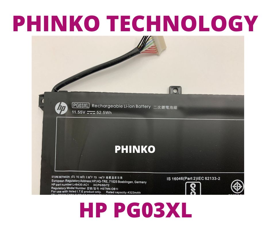 PG03XL Battery for HP Pavilion Gaming 15-DK L48430-AC1 L48495-005