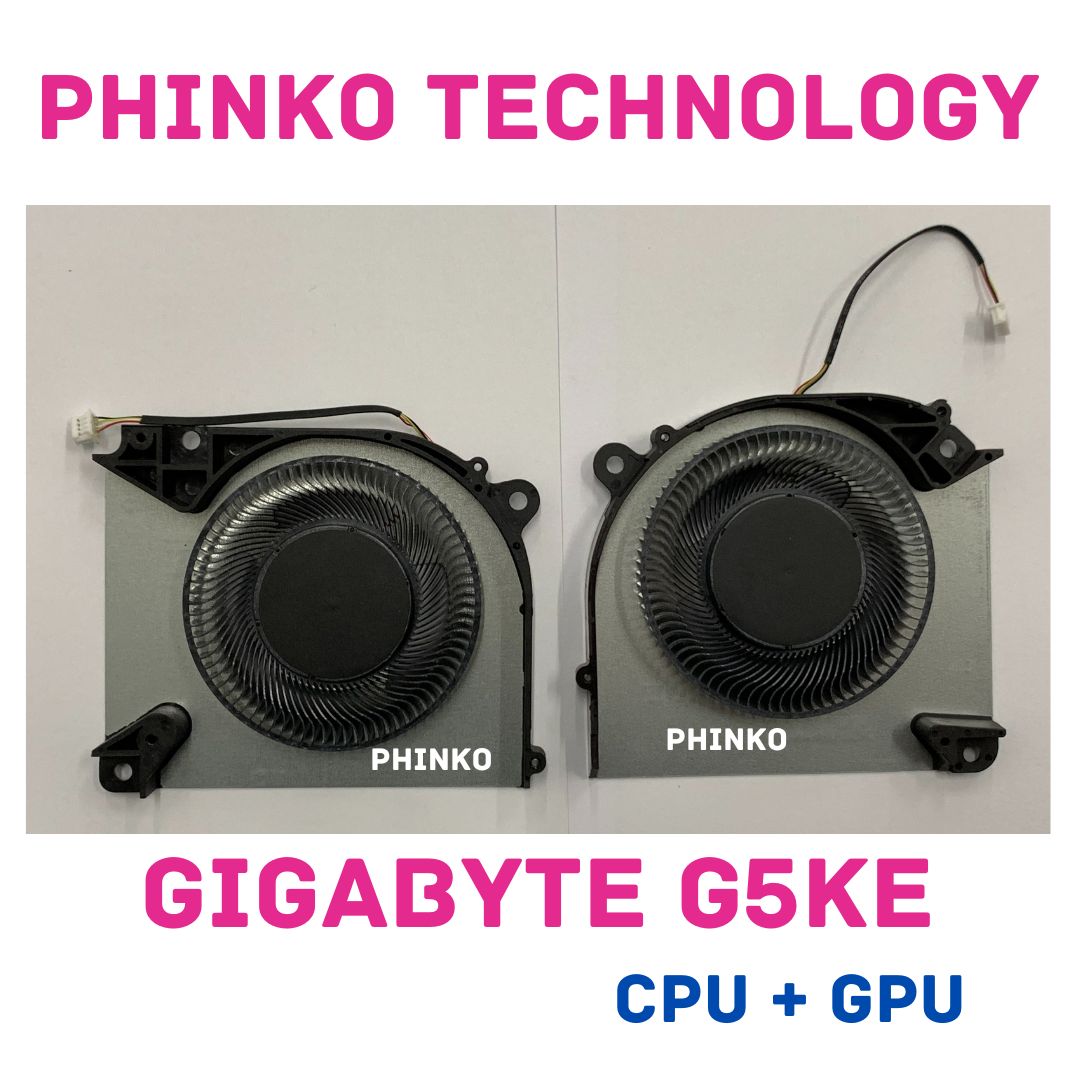 CPU+GPU Cooling Fan for Gigabyte G5 KE G5 KF G5KE G5KF RC55 Gaming Laptop