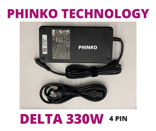 Delta 330W 19.5V 16.9A AC Adapter AC/DC FOR MSI GT80 GT75 4PIN