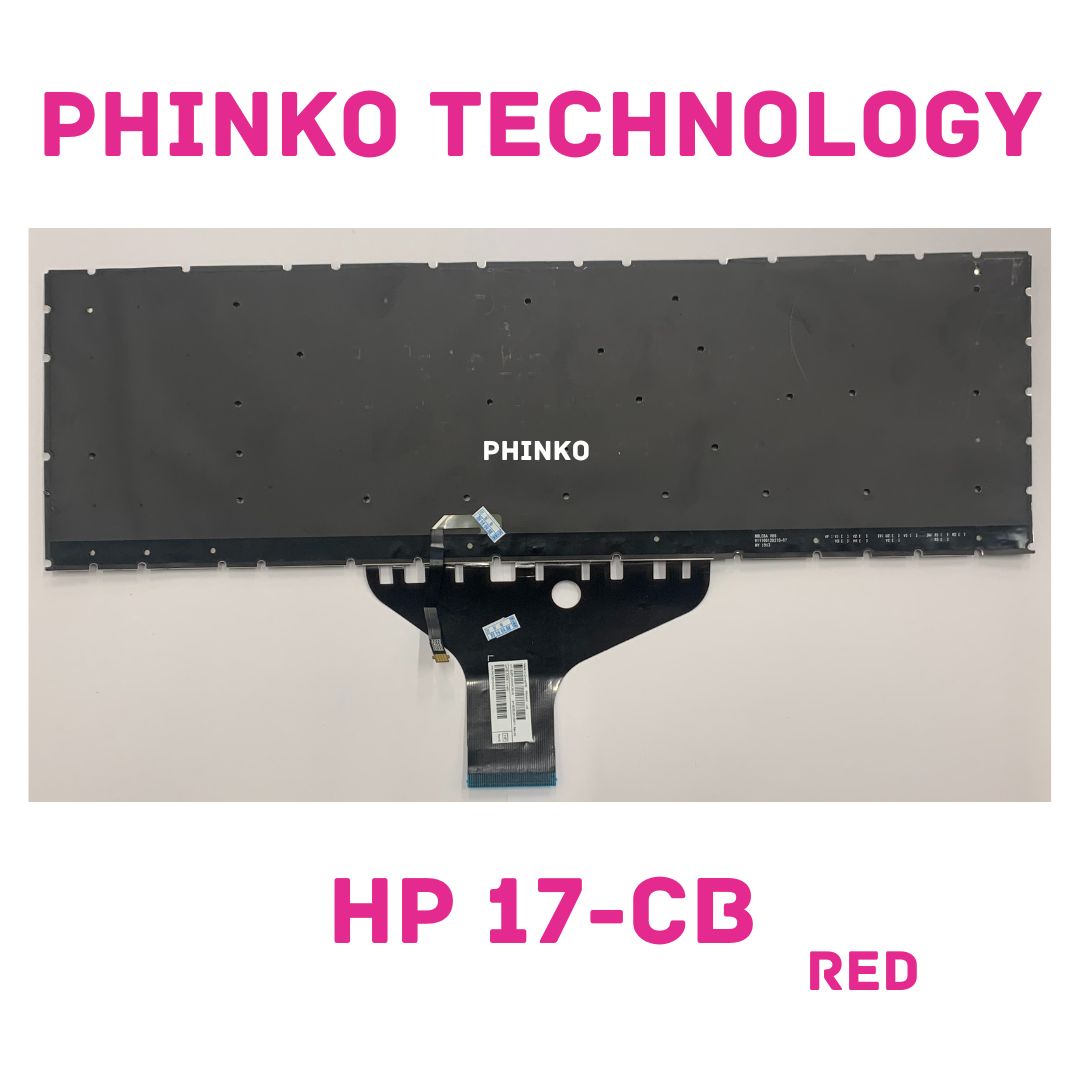 Keyboard for HP17-CB 17-cb0003xx 17-cb0006xx TPN-C144 RED backlit