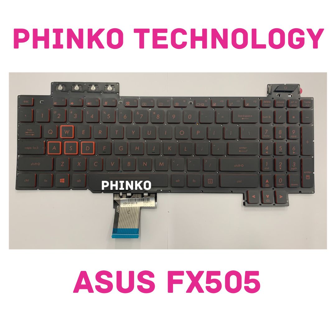 Keyboard For Asus FX504 FX504GD FX504GE FX504GM FX505D FX80 FX80GM GL703 Backlit