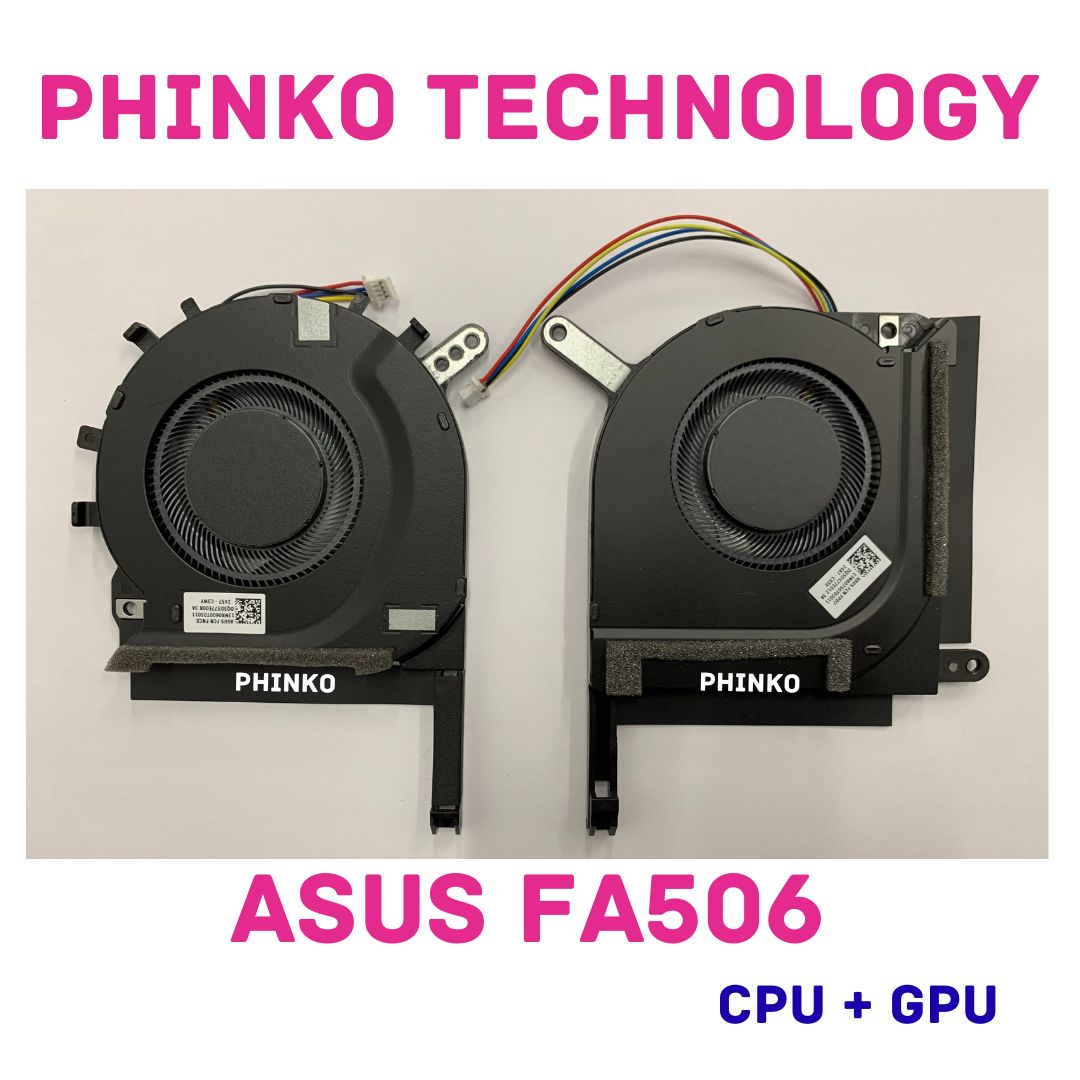 CPU GPU Cooling Fan ASUS FA506I FA506IC FA506IE FA506IHR FA506Q FA506QM FA506QR