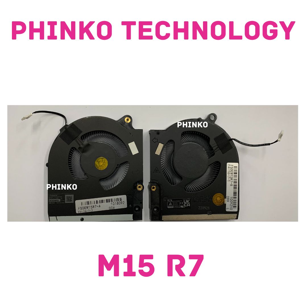 NEW CPU GPU Cooling Fan For DELL Alienware M15 R7 Left Right 12V P109F ONE PAIR