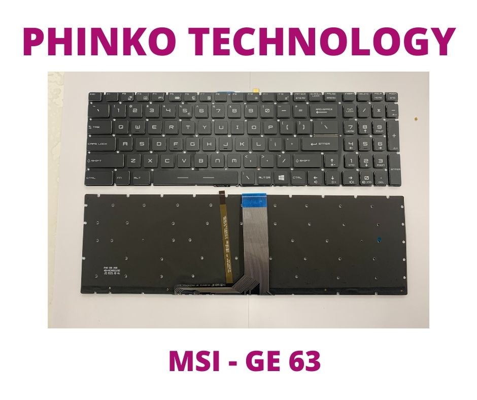 BRAND NEW Keyboard for MSI GE63 GE73 GE63VR GE73VR Gaming Laptop Backlit US