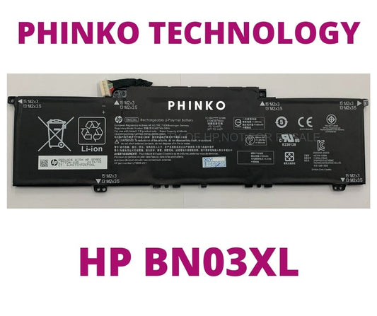 Battery for HP Envy x360 BN03XL 13-ay 15M-EE L76965-AC1 HSTNN-OB1O