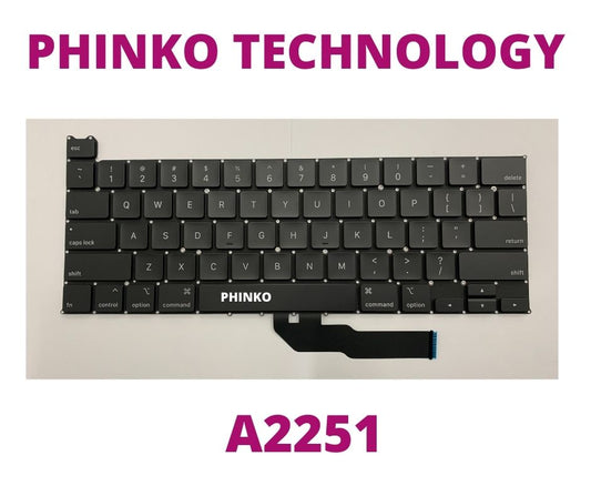 NEW Keyboard (US ENGLISH) FOR MACBOOK PRO RETINA 13" A2251 (early 2020)