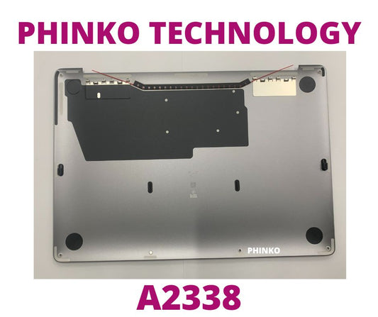 NEW Apple MacBook Pro A2338 Bottom Base Case Cover Lid Chassis Housing GREY