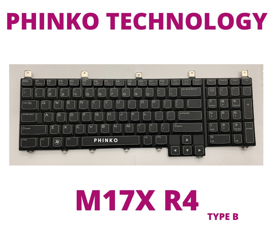 USED DELL M17X R4 Keyboard with Backlit type-B