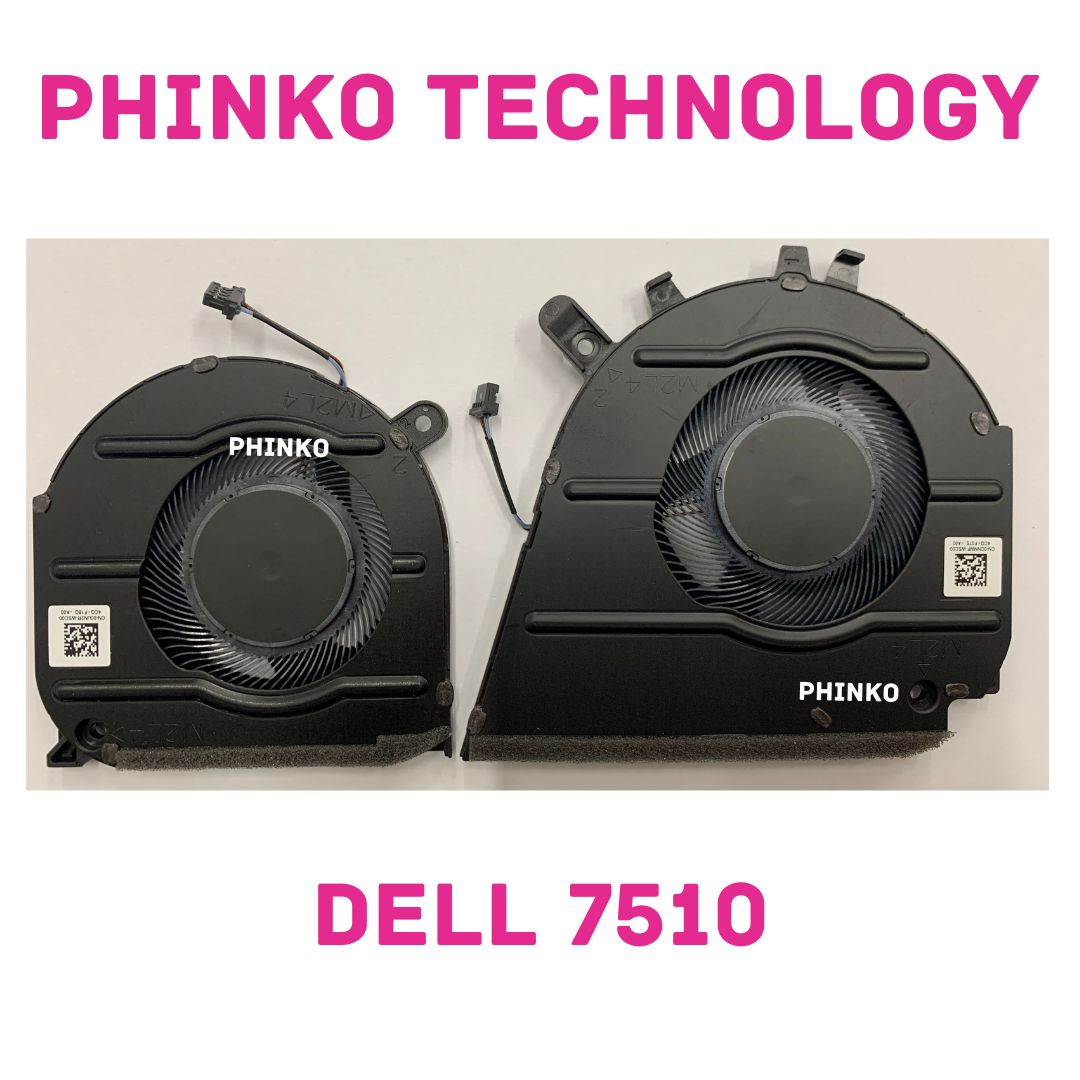 New for DELL Inspiron 15 7510 Plus 7510 Inspiron 16 7610 CPU / GPU Cooling Fan